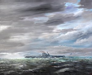 De laatste B25-B vliegt van USS Hornet 18 april 1942, 2019